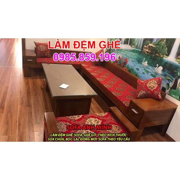 Đệm Ghế Gỗ Khuất Duy Tiến Quận Thanh Xuân Hà Nội, Làm đệm ghế sofa đẹp ở Khuất Duy Tiến Quận Thanh Xuân