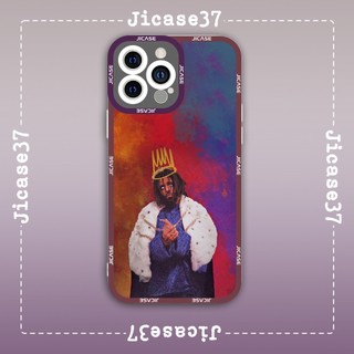 Ốp lưng iphone và samsung xiaomi oppo cạnh vuông Jicase J. Cole The Sideline Story Cole World