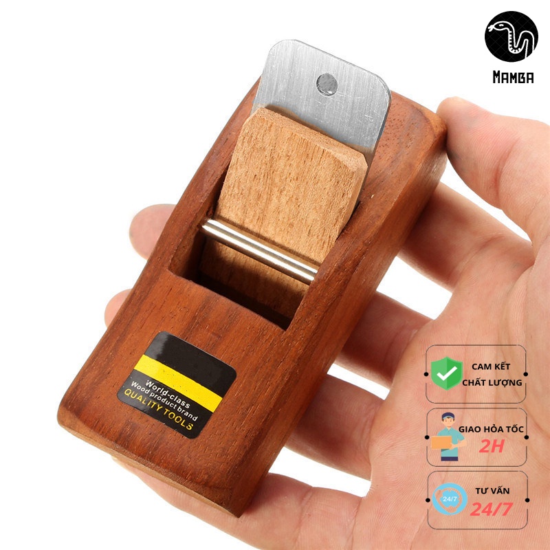 Bào Gỗ Cầm Tay Mini Nhỏ Gọn Lưỡi Thép Sắc Bén Không Gỉ