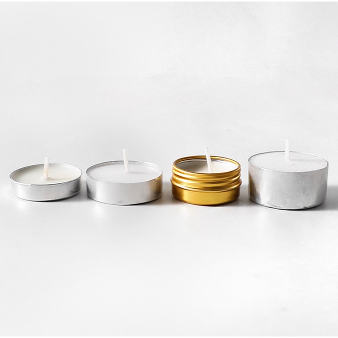 Nến Sáp Nóng Chảy Màu Trắng Cỡ Nhỏ Trang Trí Sinh Nhật / Đám Cưới