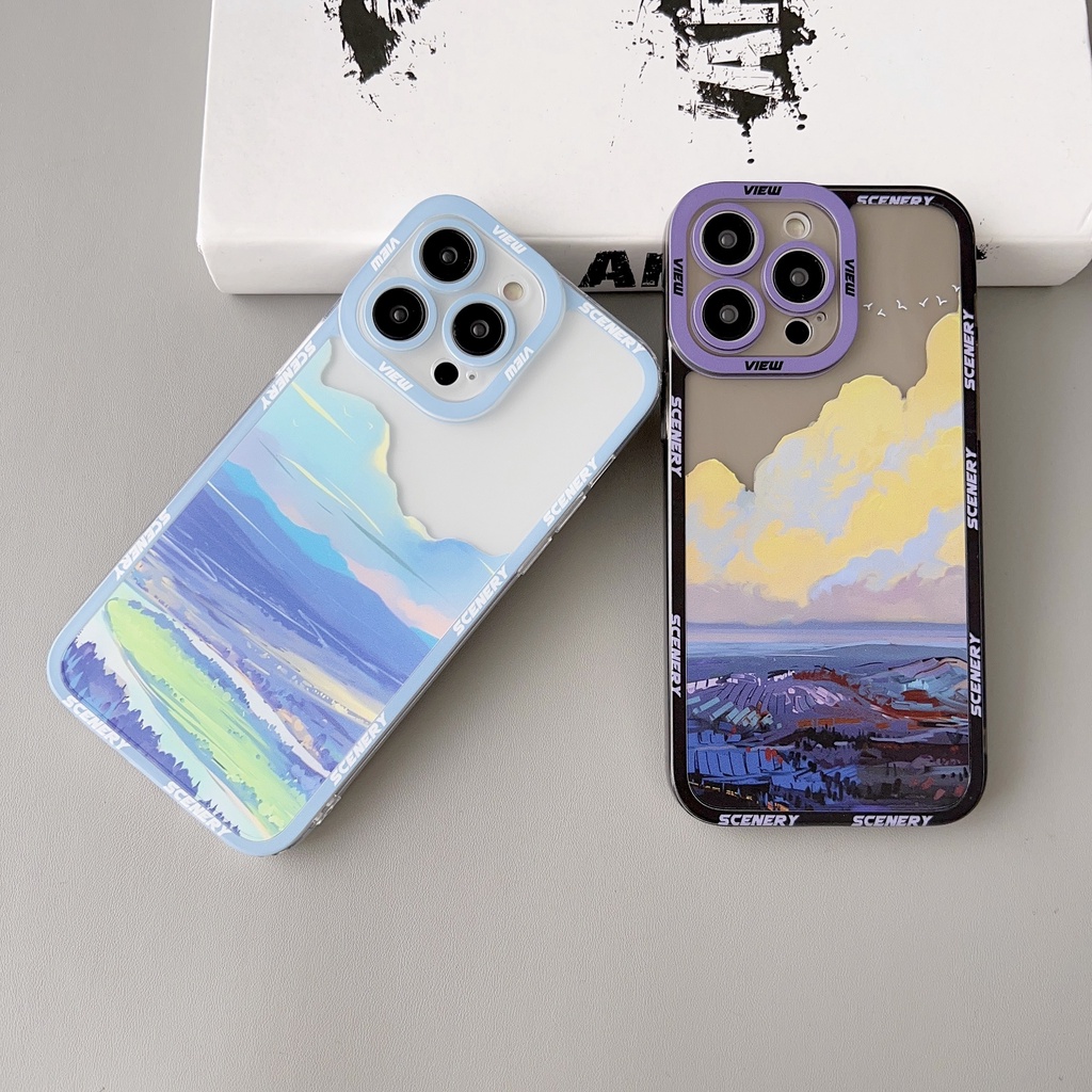 Ốp Điện Thoại Tpu Dẻo Trong Suốt Họa Tiết Đôi Mắt Thiên Thần Độc Đáo Cho iphone 14 13 12 11 pro max x xr xsmax