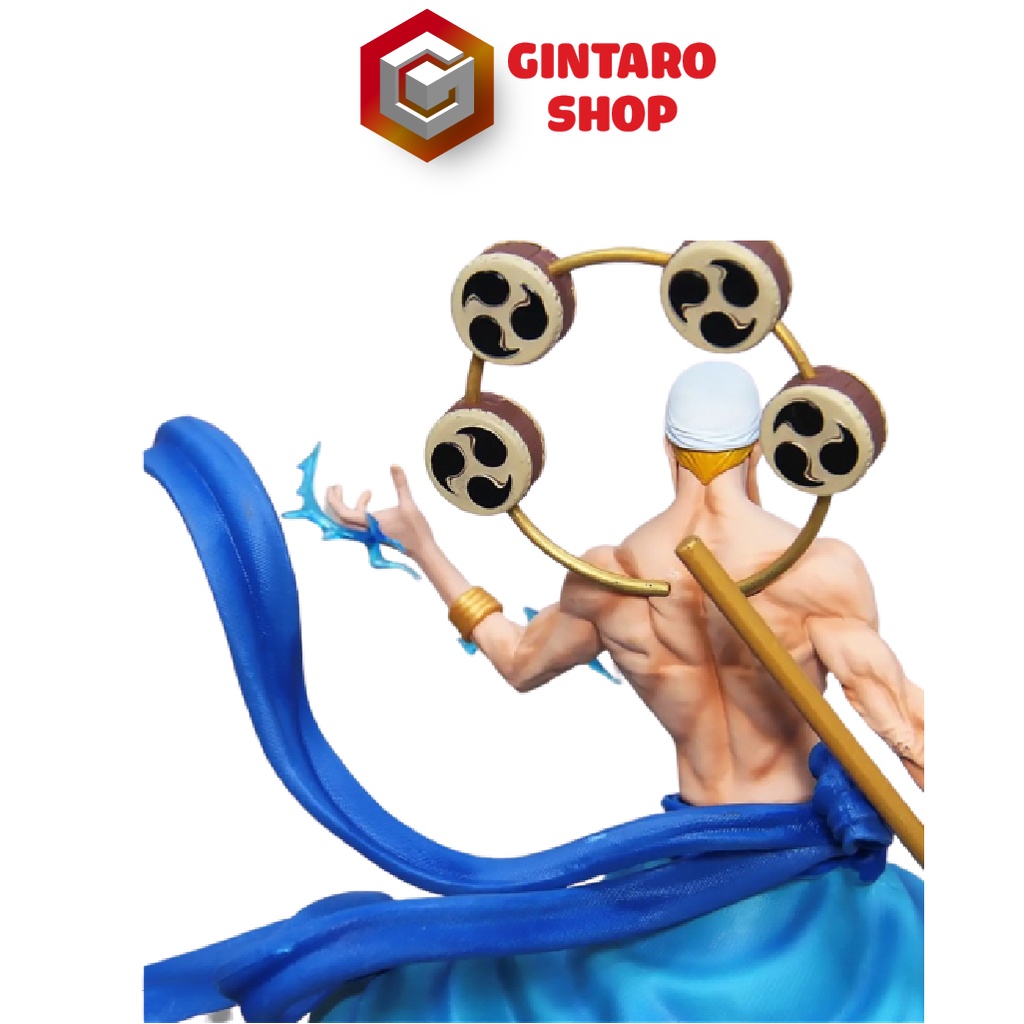 Mô hình One Piece Enel chúa trời hiệu ứng được làm cực kỳ chi tiết và sắc nét, Mô hình nhân vật Enel chúa trời cao 47cm