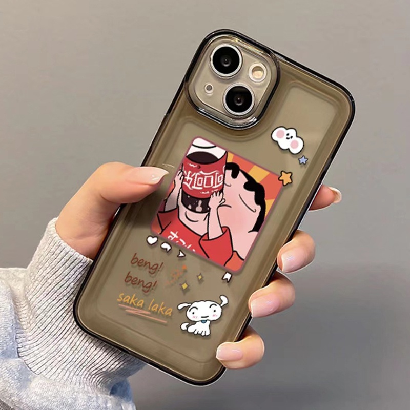 Ốp Điện Thoại Silicon TPU Mềm Trong Suốt Chống Sốc In Họa Tiết Dễ Thương Cho IPhone 14 11 13 12 Pro Max XS XR X 8 7 6S Plus