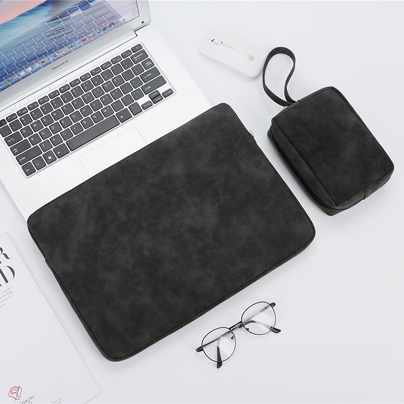 Laptop Sleeve Case 13 14 15.4 15.6 Inch HP Huawei D14 D15 Notebook Bag Carrying Bag for Macbook Air Pro 13.3 Shockproof Case for Men Women MVGQ