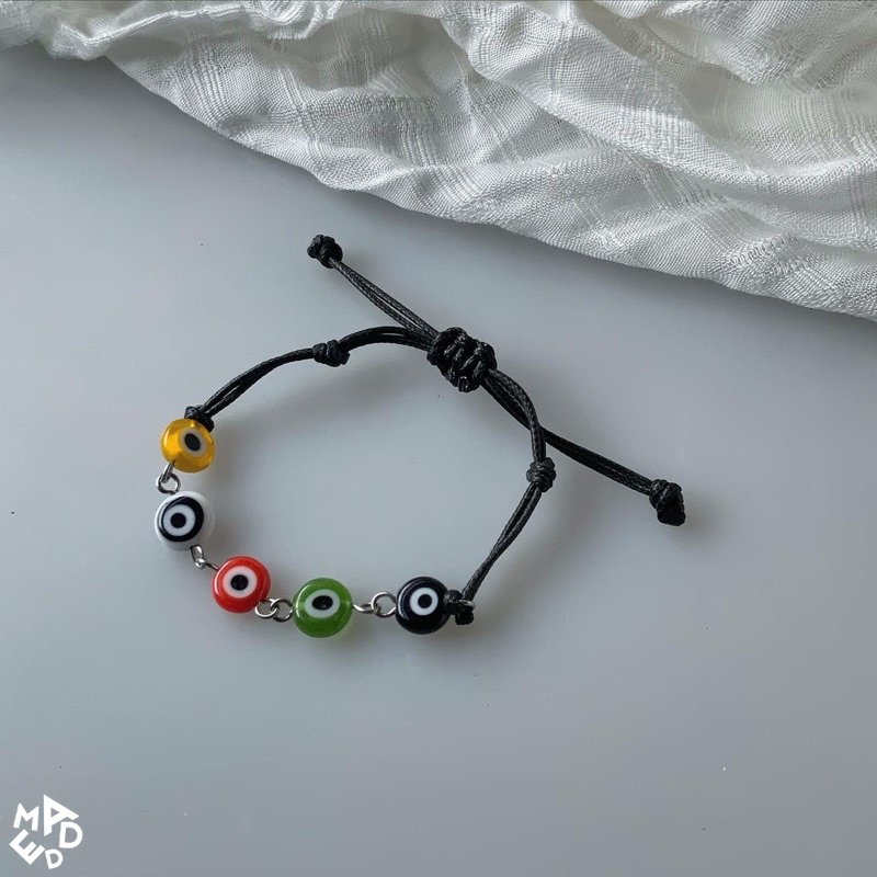 vòng tay hình mắt quỷ nhiều màu /2204/ Evil eyes