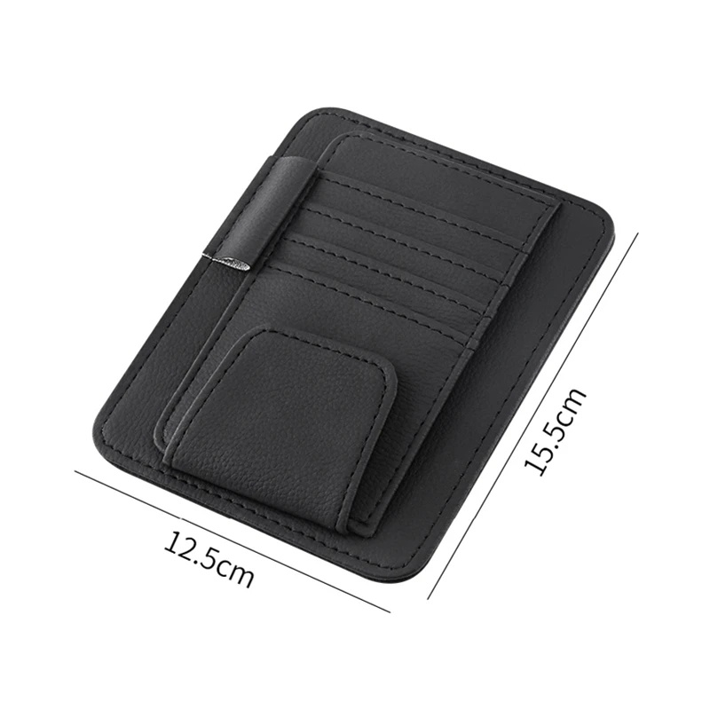 Túi Đựng Bút / Tài Liệu Nhiều Ngăn Gắn Tấm Che Nắng Xe Hơi 6 Màu Tùy Chọn