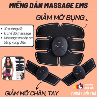 FREESHIP Máy Tập Bụng 6 múi EMS - Xung điện tập cơ bụng GYM Beauty Body