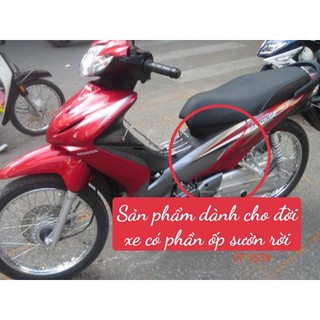 Bộ dàn áo xe WAVE S110 - RS110 màu Đỏ đời 2008 - 2010, nhựa ABS nguyên sinh ( Phân biệt đời xe xem hết các hình )- G545