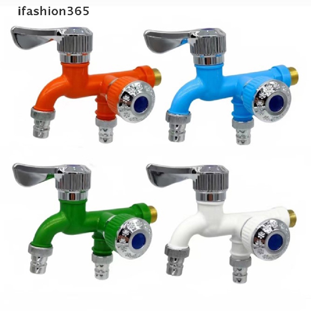 Đầu Nối Ống Nước Hai Đầu Ra 1 / 2 "Bằng Nhựa Tiện Dụng Cho Nhà Tắm