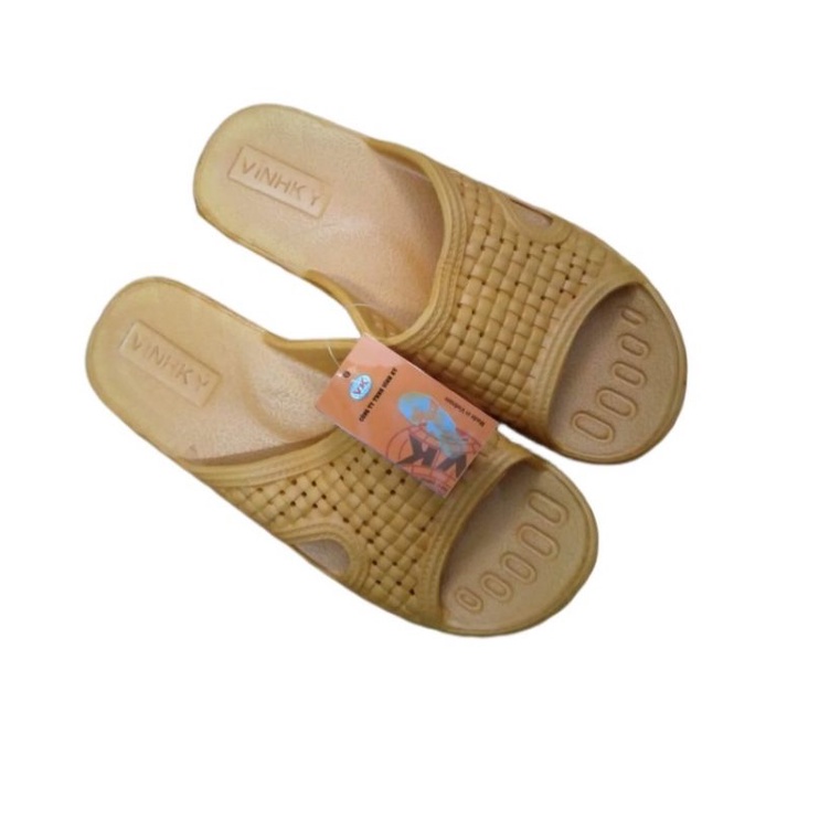 Dép xốp tổ ong vàng Vĩnh Ký, nhựa siêu nhẹ, siêu bền, đệm dày siêu êm bền bỉ thời gian