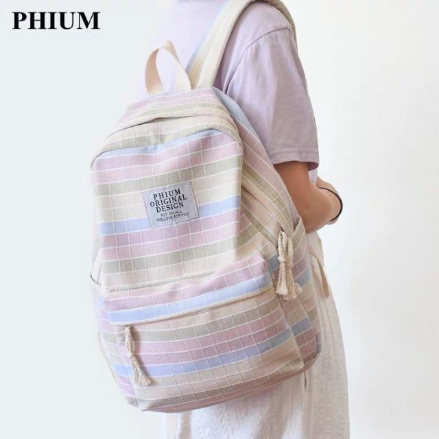 [ORDER] Balo kẻ caro ulzzang