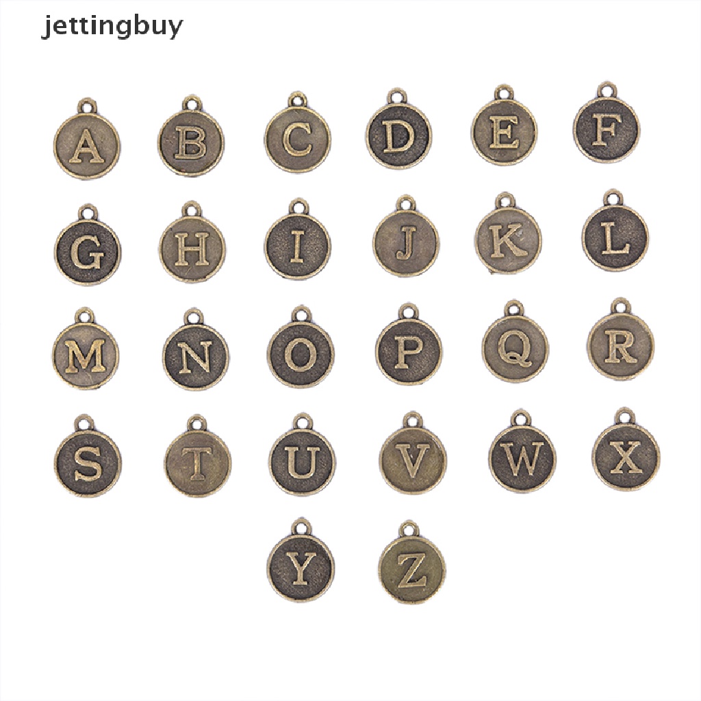 Bộ 26 Chữ Cái A-Z Làm Trang Sức Thủ Công DIY