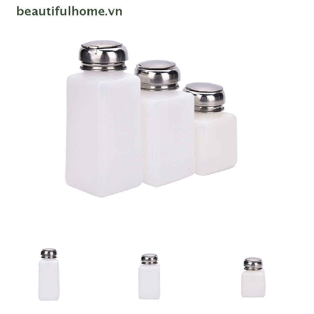 1 Bình Đựng Dung Dịch Tẩy Sơn Móng Tay Dạng Nhấn Tiện Dụng