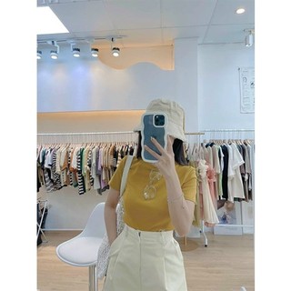 8101 ÁO PHÔNG CỘC TAY ÔM CXINXIN THƯỜNG