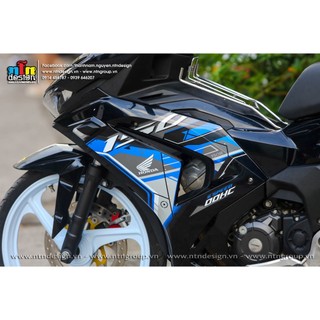 Tem Winner X mẫu N02 (Đen)