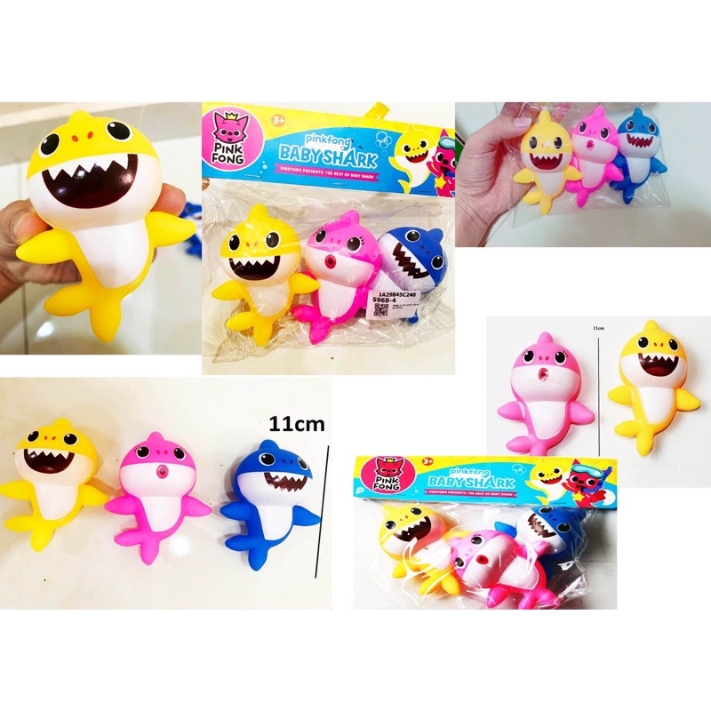 Cá mập baby shark chút chít, đồ chơi nhà tắm