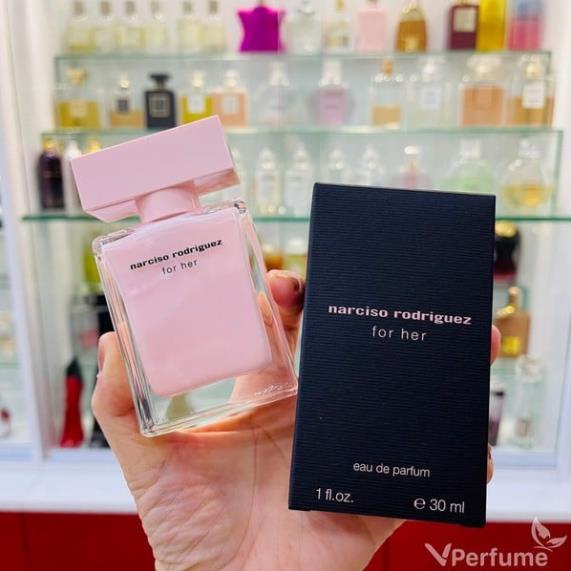 Nước hoa nữ hương phấn Narciso Rodriguez For Her EDP dung tích 100ml - Hương thơm sang chảnh cuốn hút  - bingchilling