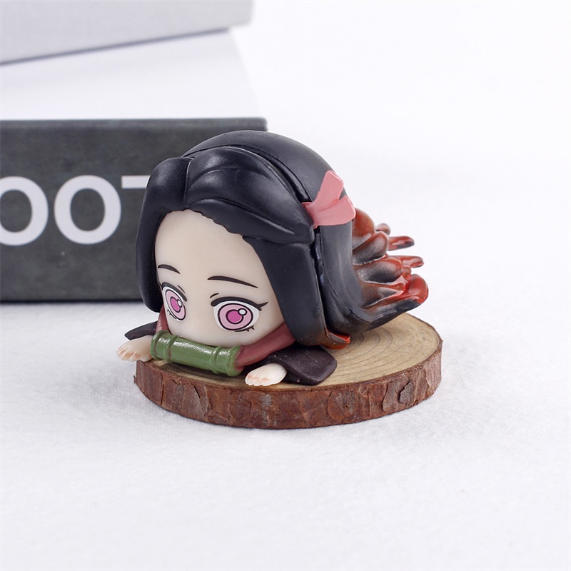Mô Hình Nhân Vật Kamado Nezuko Kimetsu No Yaiba 4cm Bằng PVC Dễ Thương