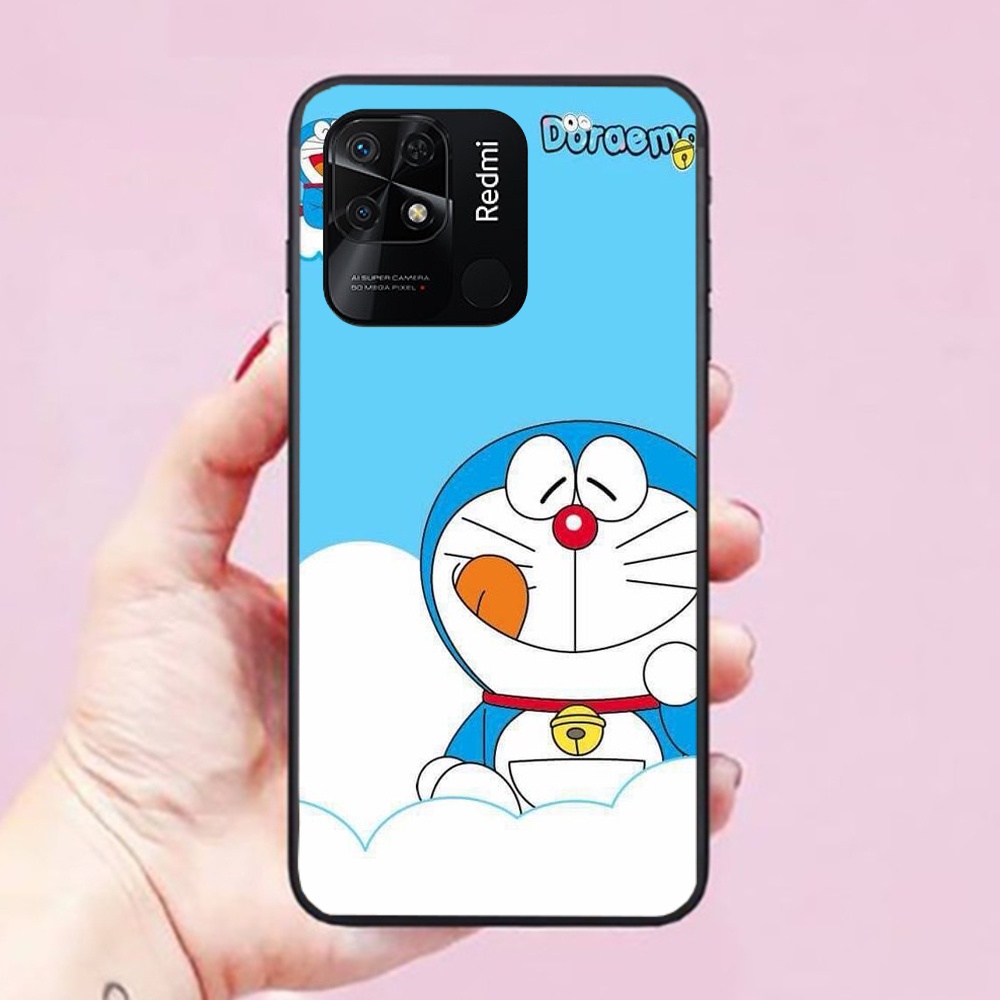 Ốp lưng điện thoại Xiaomi Redmi 10 / 10C / 10A 9 / 9A / 9C / 8 / 8A  hình mèo máy doramon năng động