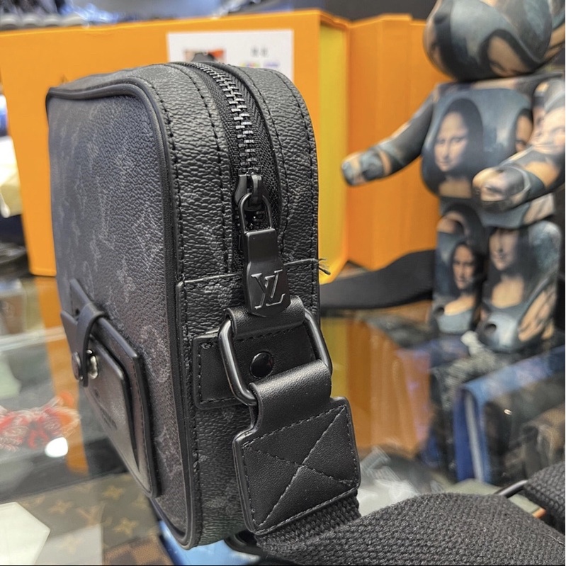 💥CHUẨN 1:1💥Túi L.V. đeo chéo vai FULLBOX_Túi đeo L.V. da thật nhập khẩu_Túi hộp L.V. hàng xuất khẩu