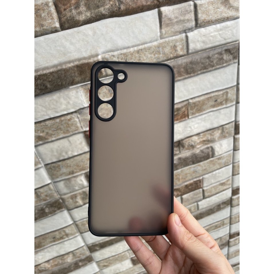 Ốp lưng nhám cho Samsung Galaxy S23, S23 Plus, S23 Ultra 5G viền dẻo, lưng chống bán vân tay