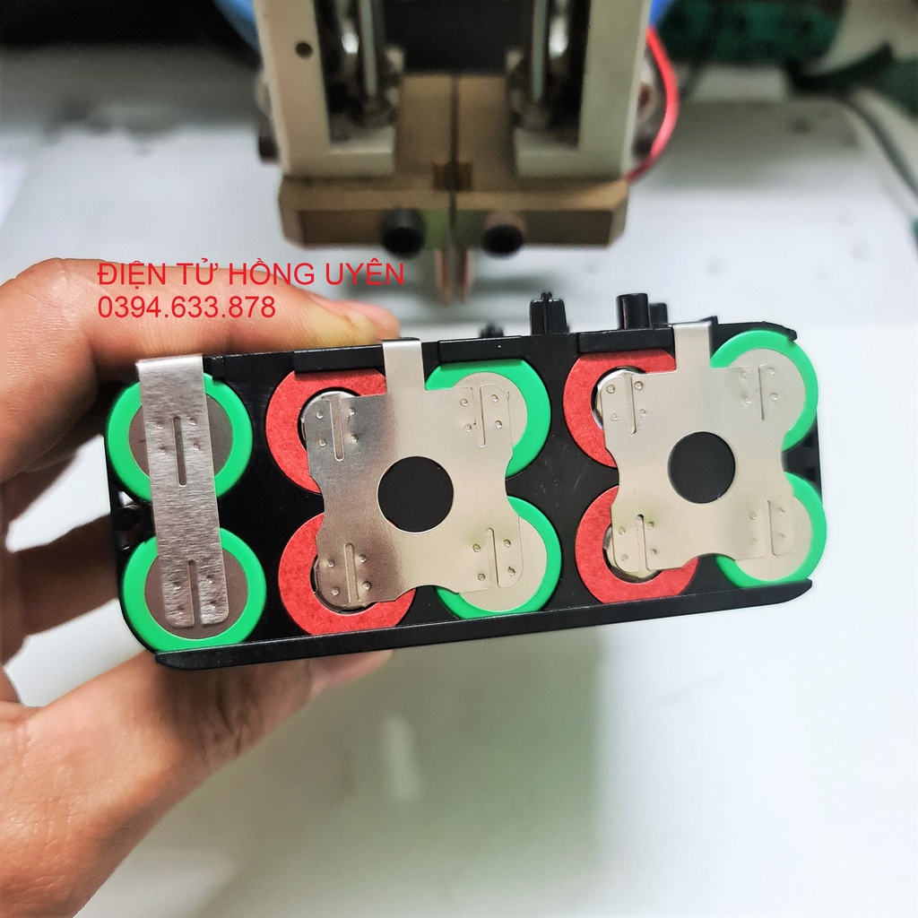 Khối Pin 5S 21V 5AH Xả 65A + 10 cell Samsung 25R Đóng sẵn.  Dung lượng cao