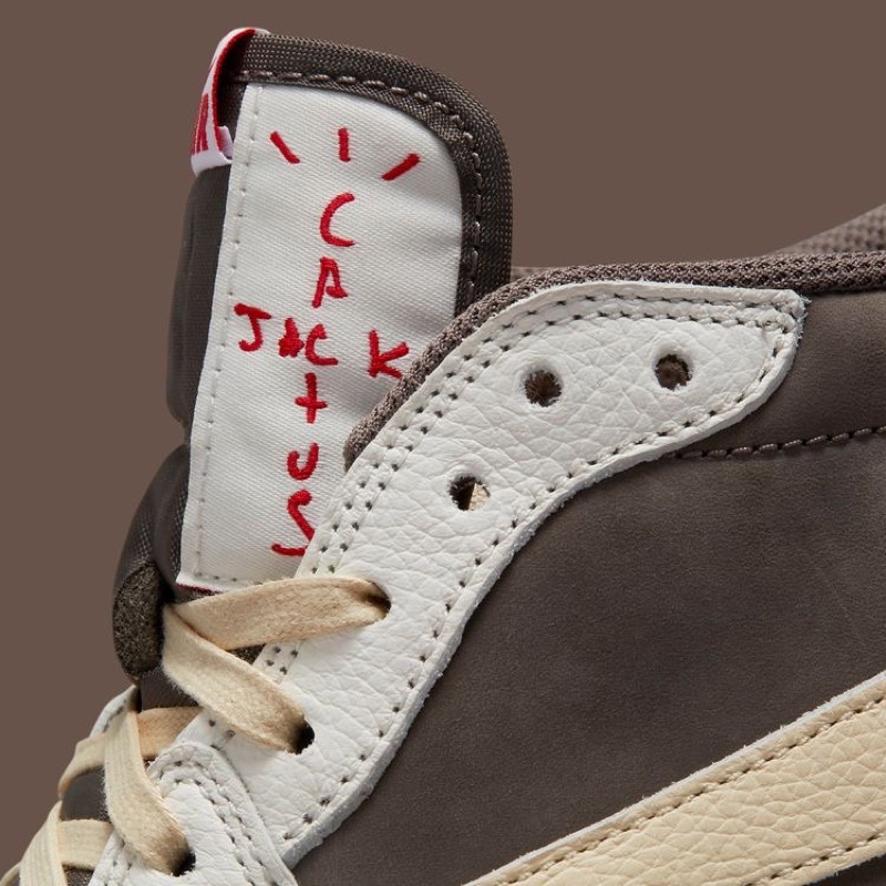 Giày Thể Thao Sneaker Air Jordan Travis Scott Reverse Mocha Low Da Nubuck | Tặng Kèm Bộ Quà Tặng