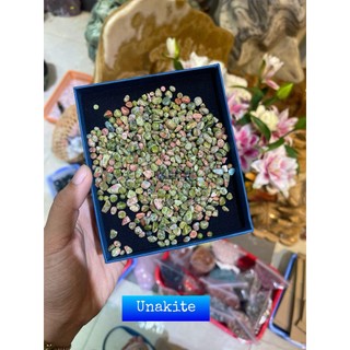 Đá vụn unakite | đá vụn sưu tầm, healing, trang trí | cada decor