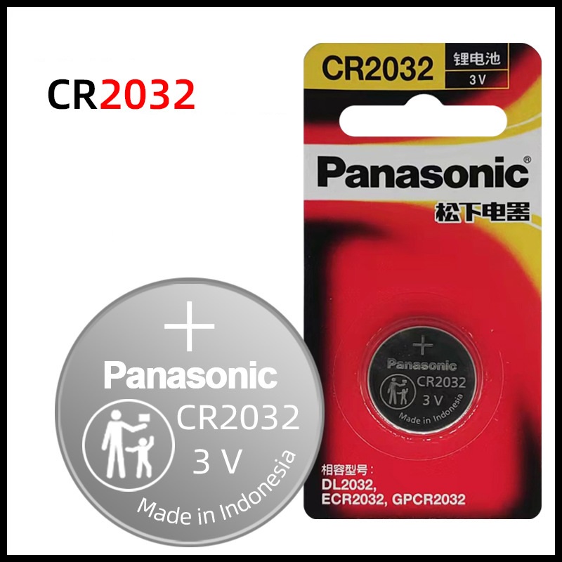 Pin cao cấp 1 Viên Pin CR2032 / CR2025 / CR2016 Panasonic Lithium 3V dành cho điều khiển oto, xe máy, remote....