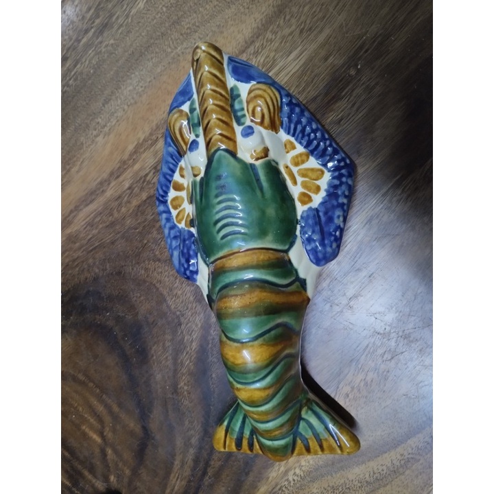 Gốm sứ hình con tôm treo tường