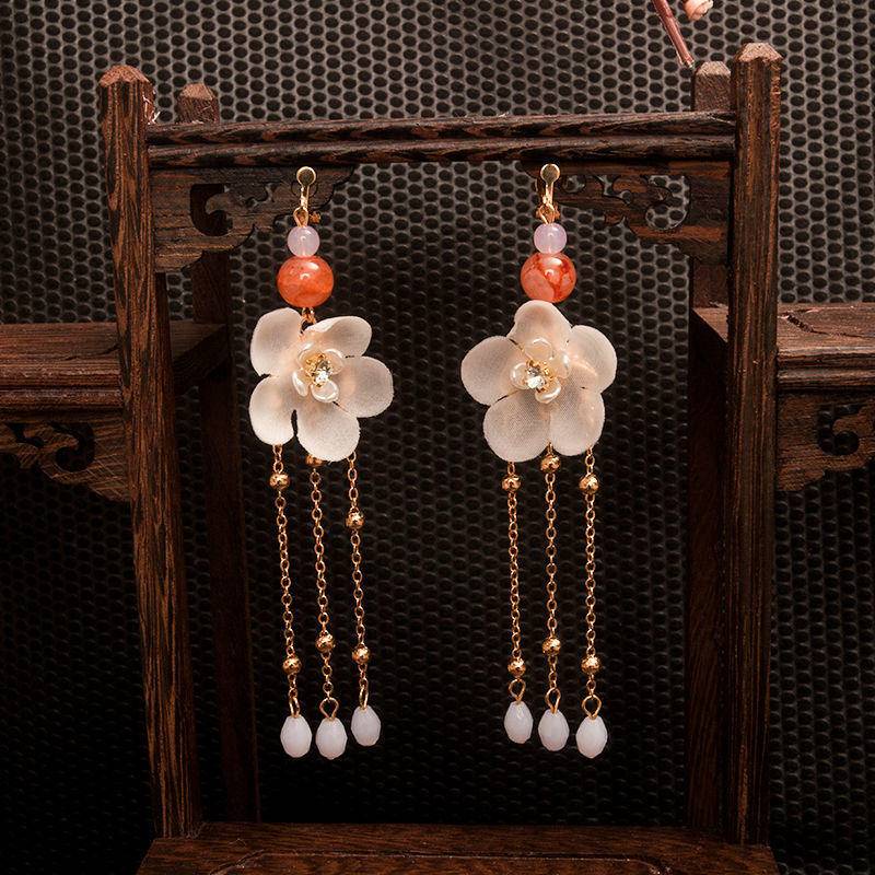 Nyapass Trâm Cài Tóc Tua Rua Phong Cách Hanfu Tang Cổ Điển Trung Hoa Dành Cho Bé Gái