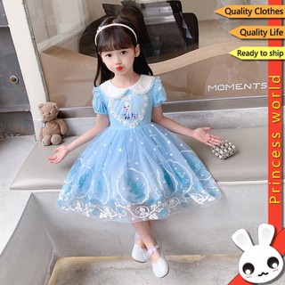 Đầm hóa trang công chúa elsa xinh đẹp cho bé gái từ 2-9 tuổi