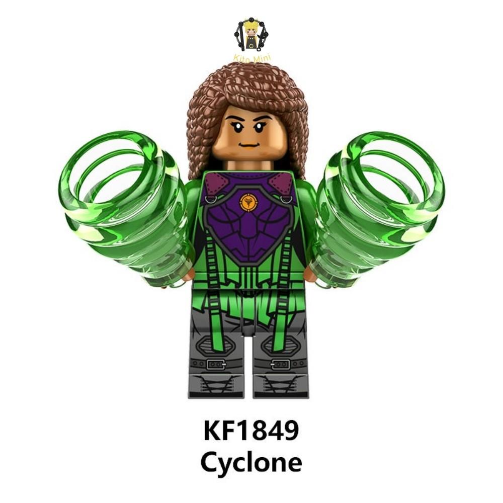 Minifigures Lắp Ráp Black Adam Hawkman Phim Siêu Anh Hùng DC Mẫu Mới KF6177