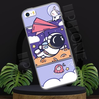 Ốp lưng iphone 5, iphone 5s, iphone se mẫu bst vũ trụ, không gian, phi hành gia tpu
