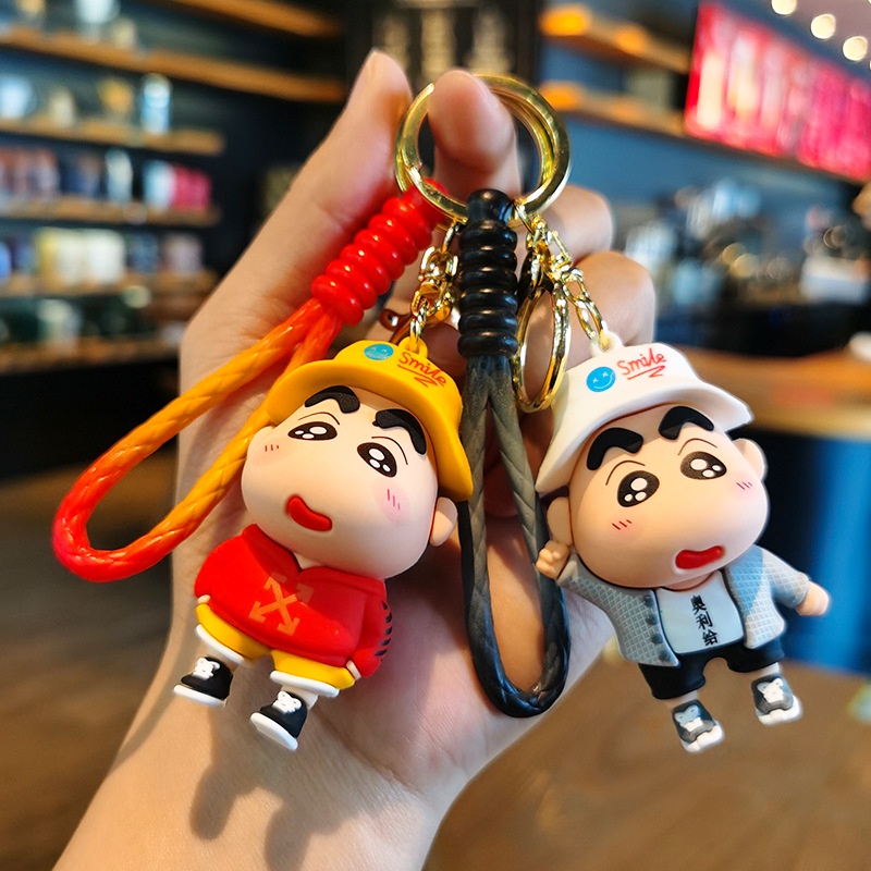 Móc Khóa Hình Búp Bê Cậu Bé Bút Chì Dễ Thương