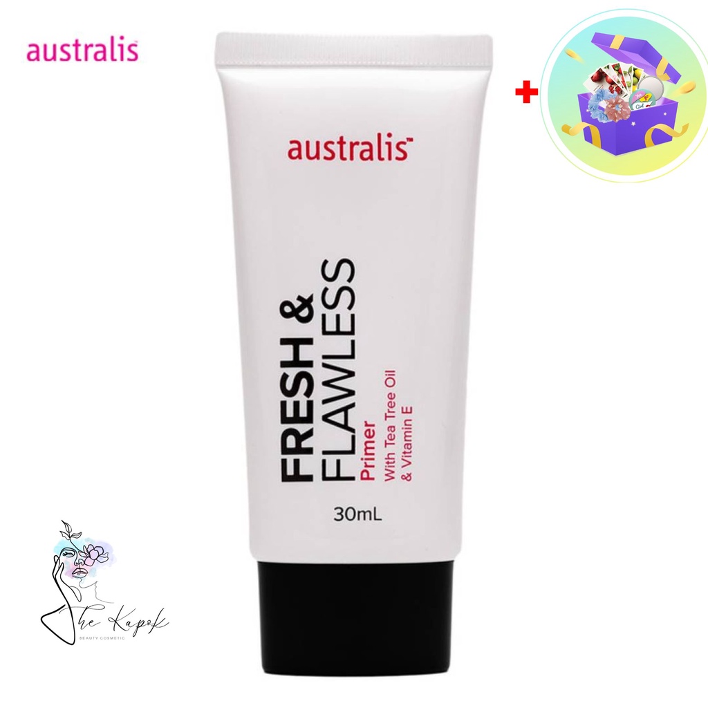 Kem Lót Australis Bảo Vệ Toàn Diện Cho Mọi Loại Da Fresh & Flawless Tea Tree Primer 30ml
