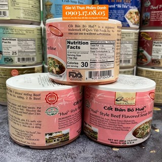 Cốt BÚN BÒ HUẾ Quốc Việt (hộp 300gr)