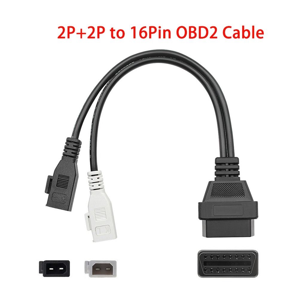 Dây Cáp Chuyển Đổi OBD2 2X2 OBD1 OBD2 16Pin Female Chất Lượng Cao