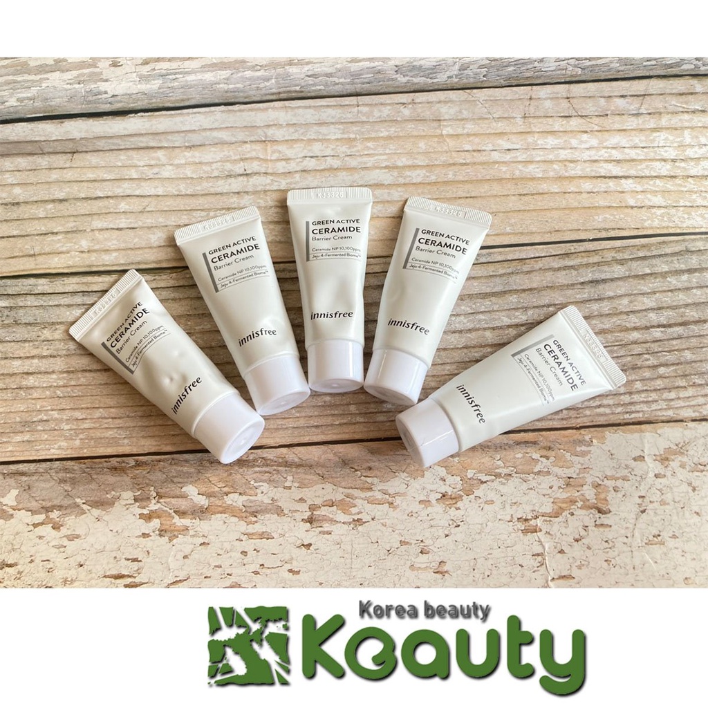 Sample không hộp  Kem Dưỡng Innisfree Green Active Ceramide Barrier Cream 20ml