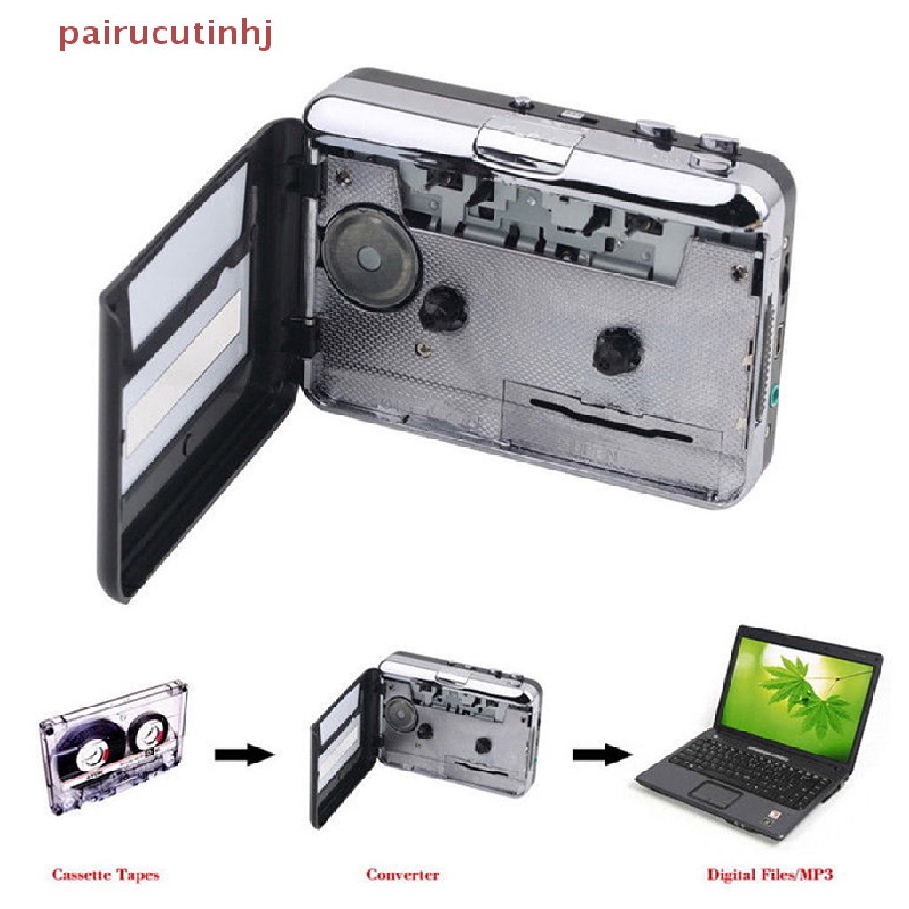 Cặp Máy Nghe Nhạc Cassette Sang MP3 HiFi Có Cáp USB