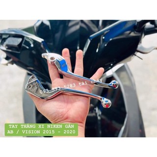 Tay thắng inox xiniken gắn cho ab 2013 - 2019