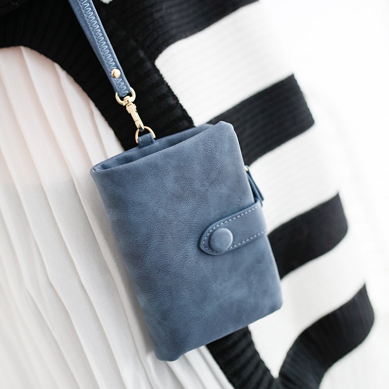 Ví Gấp Ba Trang Trí Hình Gấu Thời Trang JP5