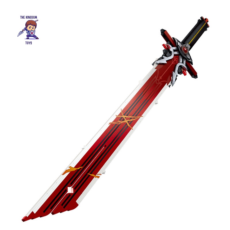 Đồ Chơi Lắp Ráp Kiểu LEGO Mô Hình Thanh Kiếm Wolf's Gravestone Đường Cùng Của Sói Trong Genshin Impact 92032