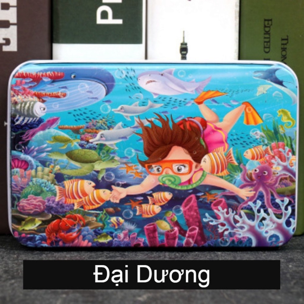 Đồ chơi ghép hình 60 mảnh bằng gỗ dành cho bé, Bộ đồ chơi ghép hình giúp phát triển tư duy cho bé RAMBO TOYS