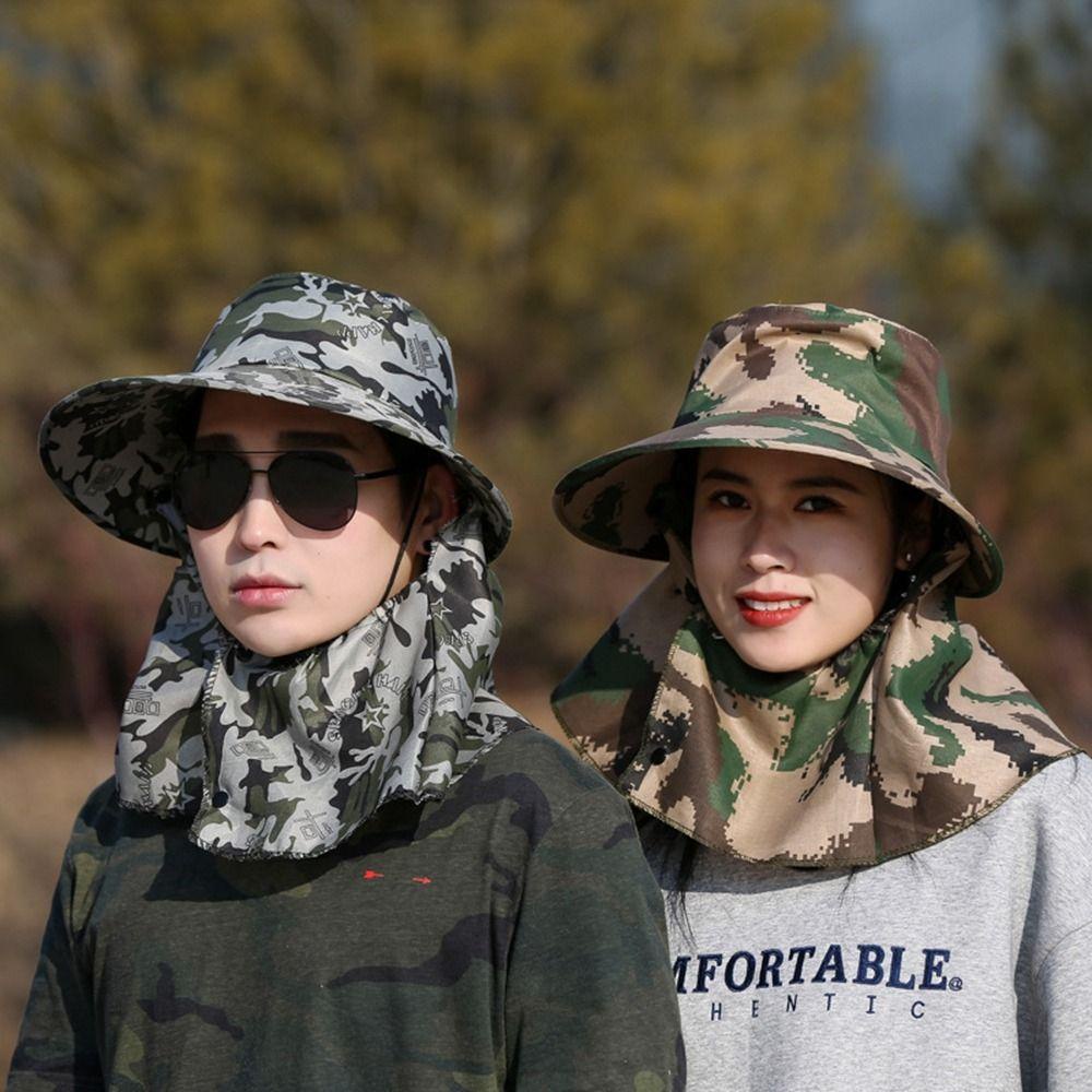 IVORY Nón Tai Bèo Họa Tiết Rằn Ri Thoáng Khí Chống Tia UV Tiện Dụng Cho Hoạt Động Ngoài Trời Sự Bảo Vệ