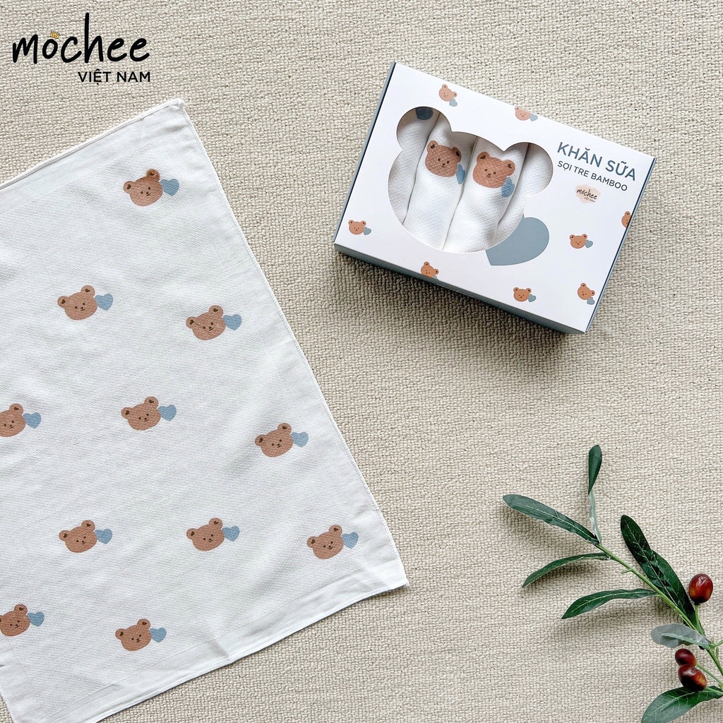 SET 6 KHĂN SỮA BAMBOO MOCHEE