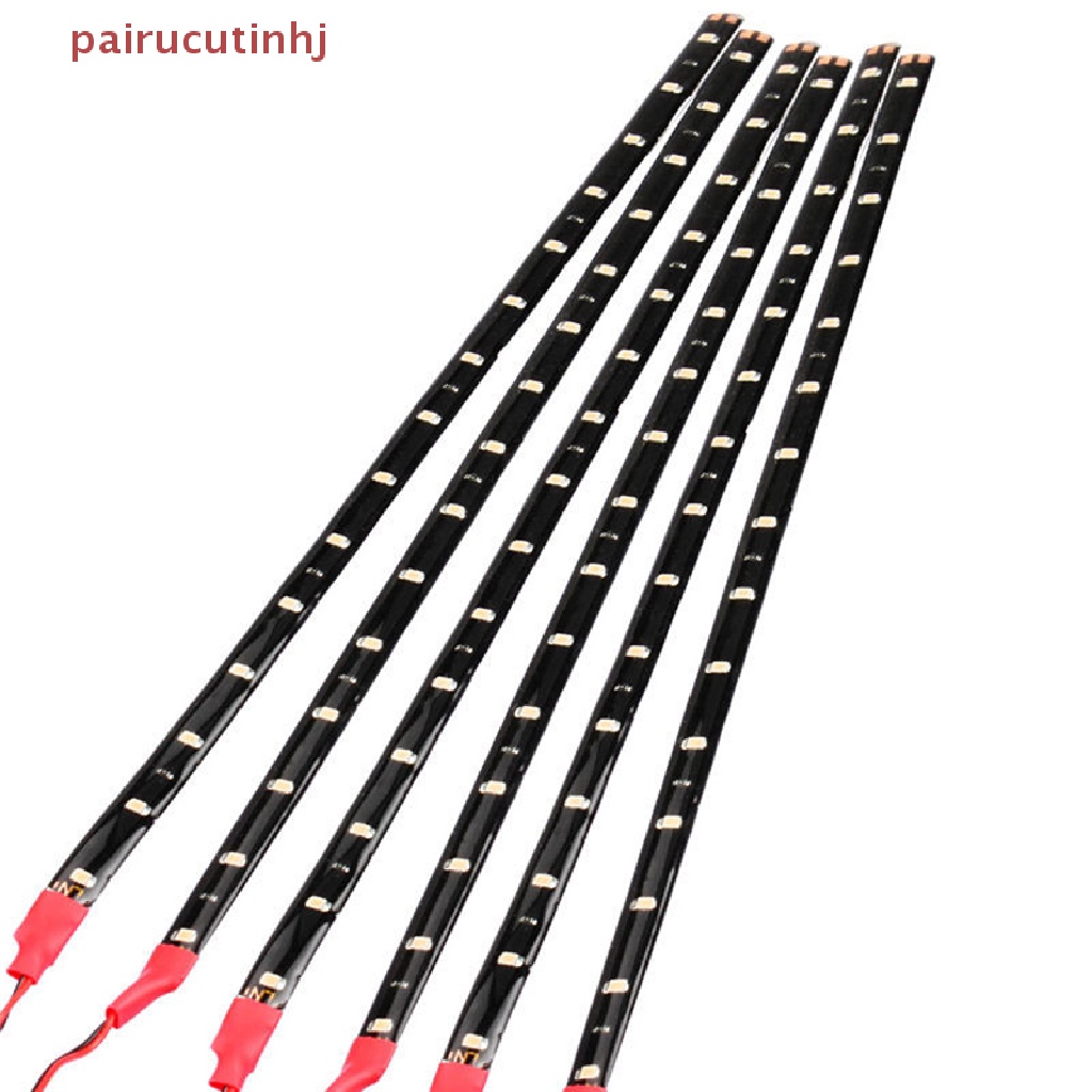 Set 6 Dải Đèn LED DC 12V Chống Nước Trang Trí Dưới Xe Hơi Xe Máy