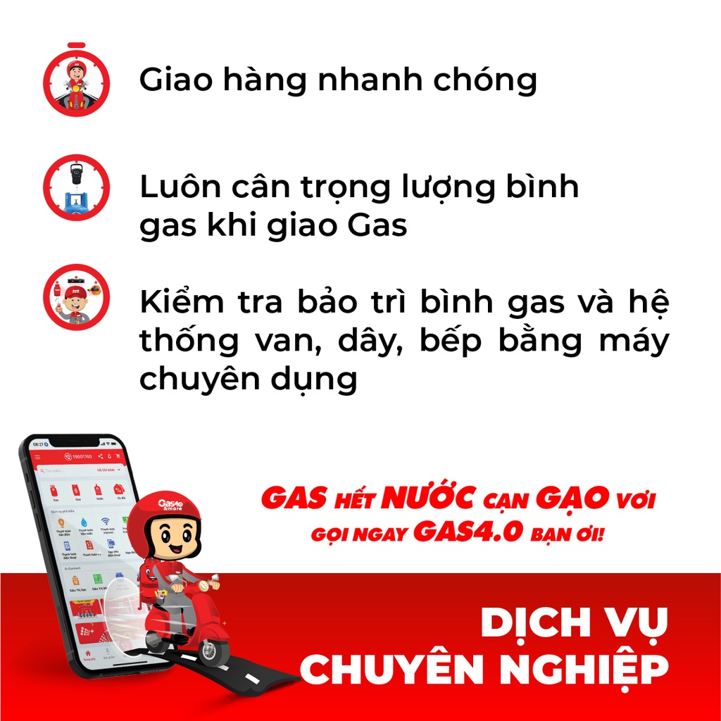 Toàn Quốc [E-Voucher] Gas4.0 &more - Ưu đãi 50k cho sản phẩm bình Gas Phoenix 12kg