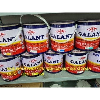 Sơn dầu cao cấp Galant màu đen 510