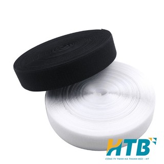 Băng nhám dính, băng nhám gai, velcro dán xé, đa dạng kích thước lựa chọn, một set gồm 1 mét gai + 1 mét xù